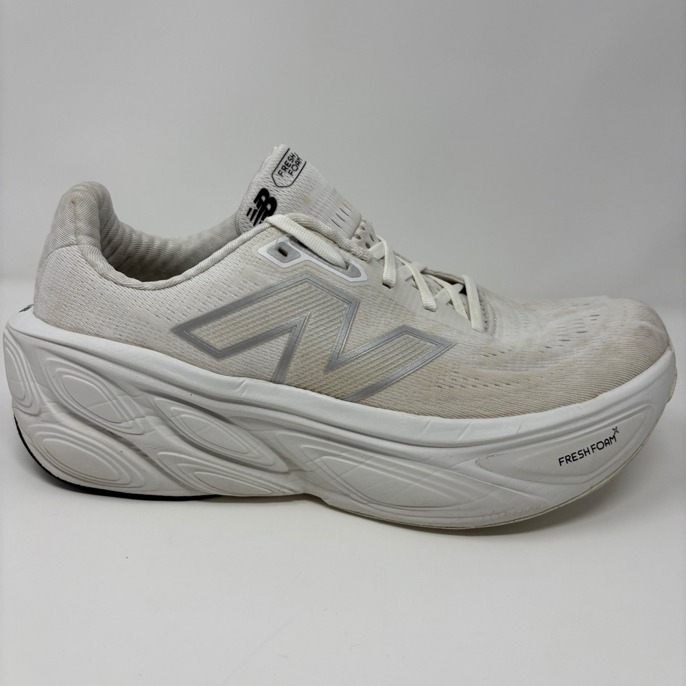 New Balance Fresh Foam X More v5 Mens Size 10.5 2E White Running Shoes (MMORLW5)